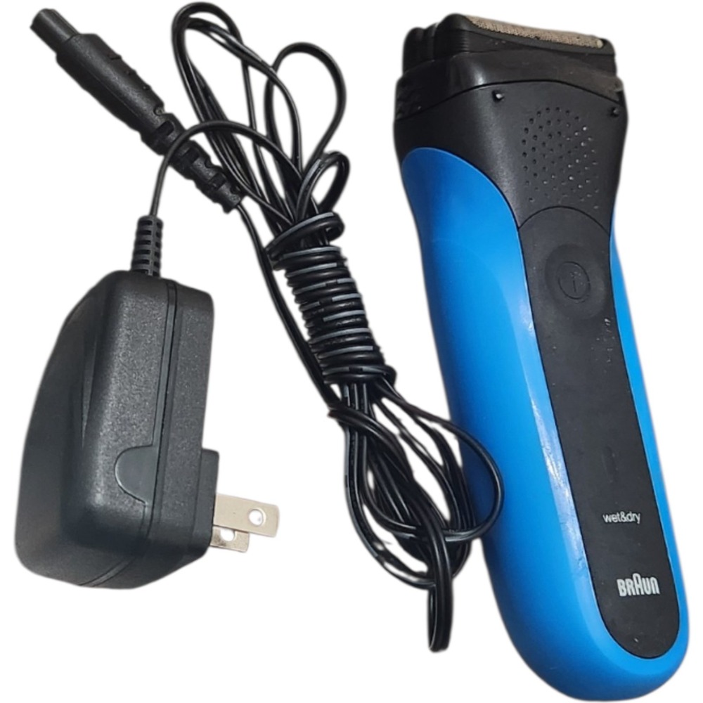 Braun Series 3 Shaver Type 5409 Wet&Dry Blue Black Electric Razor For Parts